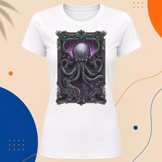 Dámské tričko - Cthulhu - Ve stínu noci